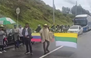 Lee más sobre el artículo Continúan protestas en el peaje de Tuta mientras líderes se reúnen con la ANI