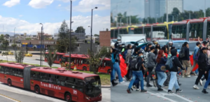 Lee más sobre el artículo Manifestantes avanzan por la Avenida el Dorado y se mantienen afectaciones a la movilidad