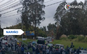 Lee más sobre el artículo Bloqueo en la vía panamericana entre Rumichaca e Ipiales por protestas relacionadas con el servicio de agua