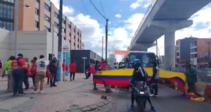 Lee más sobre el artículo Manifestación genera afectación a la movilidad en corredor vial de Bogotá