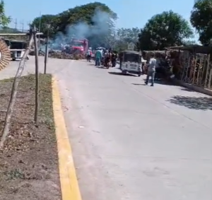 Lee más sobre el artículo Cierre vial en Codazzi por protesta ante la falta de servicio de energía